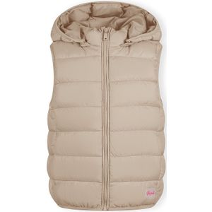MINOTI Bodywarmer  donkerbeige / pink / zilver