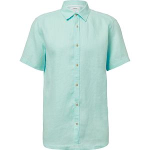 Shirt - Licht en Luchtig - Linnen Overhemd - Klassieke Kent-kraag - Normale Pasvorm