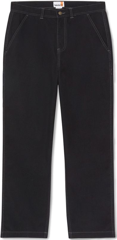 Timberlandunisex. TB0A2PE20011 Washed Duck Canvas Carpenter broek zwart (29/34), Casual, Katoen
