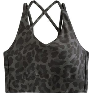 Next - Sport Bh - Grijs - Donkergrijs - Zwart - Bustier - Uitneembare Cups