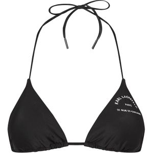 Karl Lagerfeld Bikinitop  zwart / wit