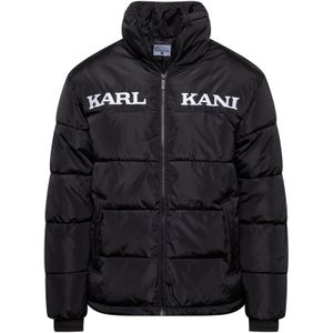 Karl Kani - Essential - Gewatteerde Jas - Zwart/Wit