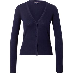 King Louie Gebreid vest  donkerblauw
