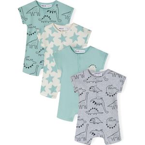 MINOTI Rompertje/body  mintgroen / gemengde kleuren