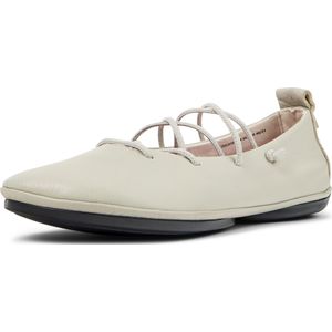 CAMPER Ballerina met riempjes ' Right Nina '  lichtbeige