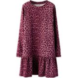 Jerseyjurken - Print Jurk - Lange Mouwen - Regular Fit