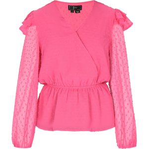 faina Blouse  pitaja roze