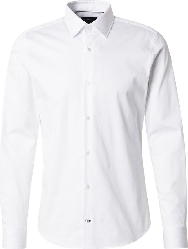 Overhemd - Pit - Effen - Katoen - Slim Fit - Lange Mouw