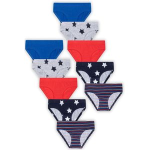 MINOTI Onderbroek  blauw / grijs gemêleerd / rood / zwart / wit