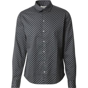 Casual Friday Overhemd 'CF ANTON'  taupe / azuur / donkerblauw / petrol