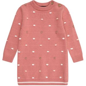 BLUE SEVEN Jurk  beige / rosé / wit