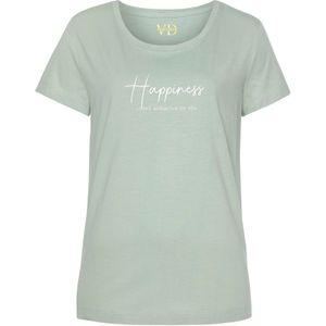 VIVANCE Shirt 'Dreams'  jade groen / wit