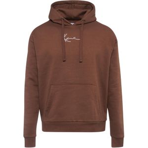 Karl Kani Sweatshirt  donkerbruin / wit