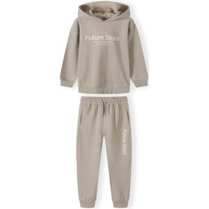 MINOTI Joggingpak  lichtbeige / taupe