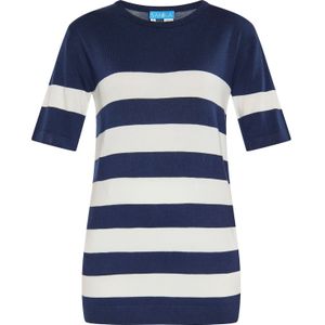 SANIKA Trui  marine / wit