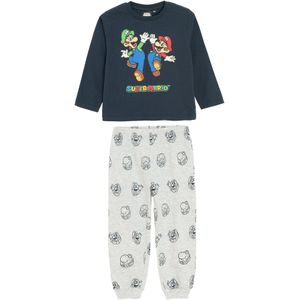 Cool Club Nachtkledij  marine / lichtgrijs