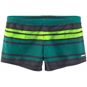 Look - Gestreept - Zwembroek - Grijs Groen - Polyamide