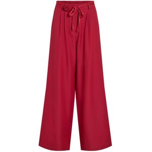 VILA Broek 'VICATALINA'  donkerrood