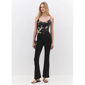 No Matter What Top 'Kadın'  goud / zwart