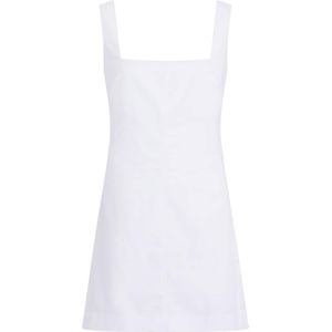 Calvin Klein Jeans Jurk  wit