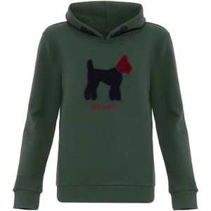 Williot Sweatshirt  donkergroen / donkerrood / zwart
