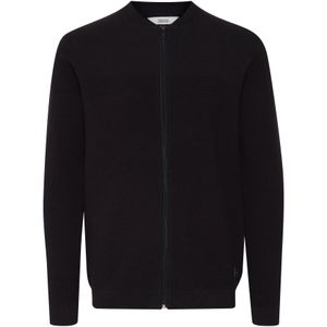 !Solid Gebreid vest 'Valencia'  zwart