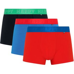 Happy Socks Boxershorts  lichtblauw / limoen / rood / zwart
