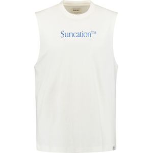 Shiwi Shirt 'Sean Suncation'  blauw / wit
