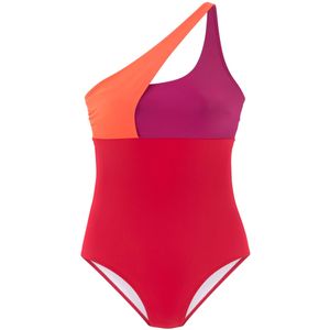 s.Oliver - Badpak - Oranje - Color-Blocking