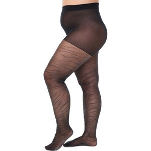 Zizzi Fijne panty  zwart