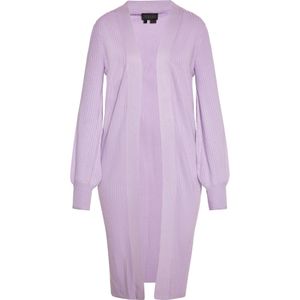 NAEMI Gebreid vest  lavendel