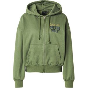 VANS Sweatvest 'Ladywall Retro'  marine / curry / groen