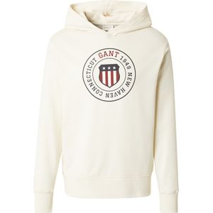 GANT Sweatshirt  lichtbeige / marine / rood / wit