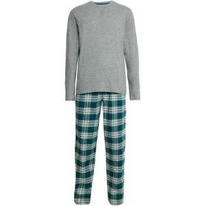Marks & Spencer Pyjama lang  grijs / groen