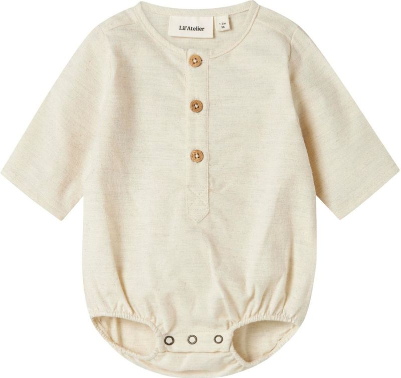 Lil'Atelier Rompertje/body  wolwit