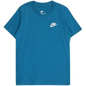 Nike Sportswear Shirt 'FUTURA'  petrol / wit