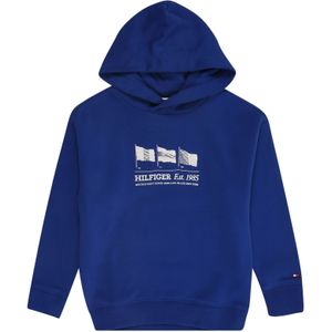TOMMY HILFIGER Sweatshirt  donkerblauw / wit