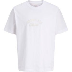 Jack & Jones Junior Shirt  beige / wit