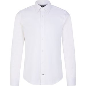 Slim fit zakelijk overhemd met kentkraag, model 'Pierce'