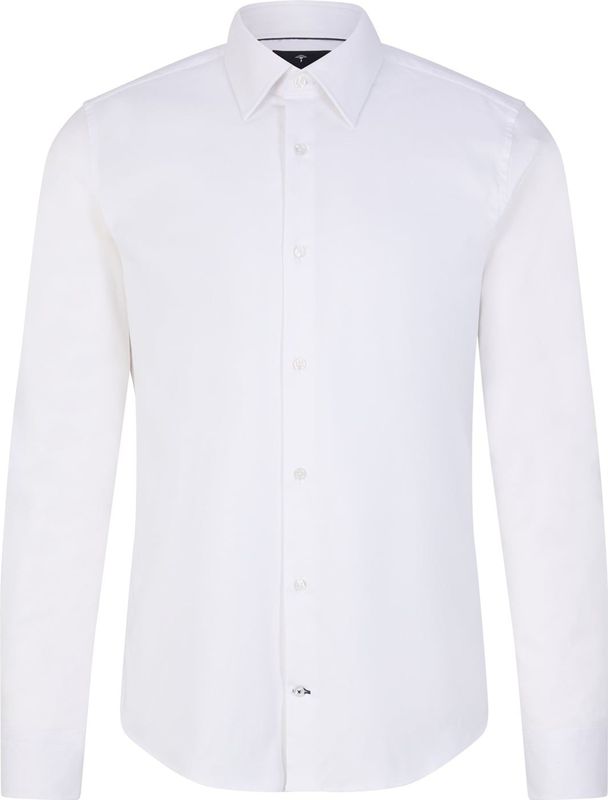 Slim fit zakelijk overhemd met kentkraag, model 'Pierce'