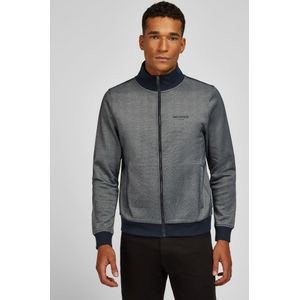 HECHTER PARIS Tussenjas  blauw gemêleerd