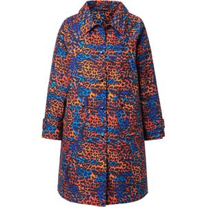 Angel of Style Tussenmantel  blauw / oranje / zwart