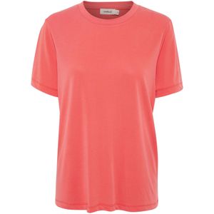 SOAKED IN LUXURY Shirt 'Columbine'  koraal