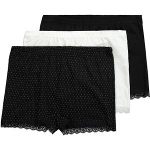 Ulla Popken Slip  zwart / wit