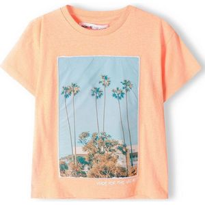 MINOTI Shirt  gemengde kleuren / oranje / lichtoranje
