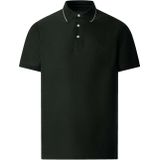 Hackett - HM5600055 - Polo - Groen - Katoen - Korte Mouwen