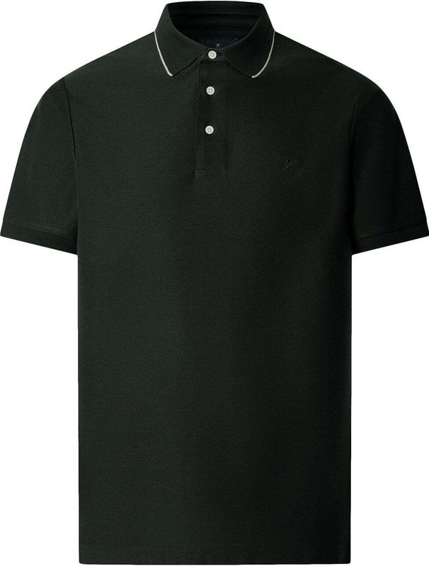 Hackett - HM5600055 - Polo - Groen - Katoen - Korte Mouwen