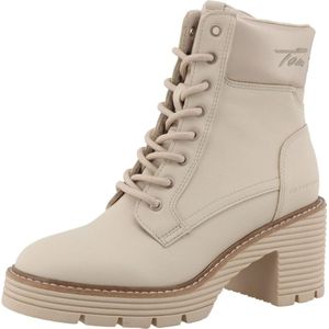 TOM TAILOR Veterlaarsjes  ecru