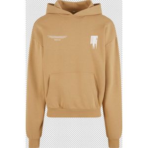 MJ Gonzales Sweatshirt 'METAMORPHOSE V.2'  donkerbeige / lila / wit