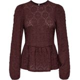 ONLY Shirt 'ONLGIAVANNA'  chocoladebruin